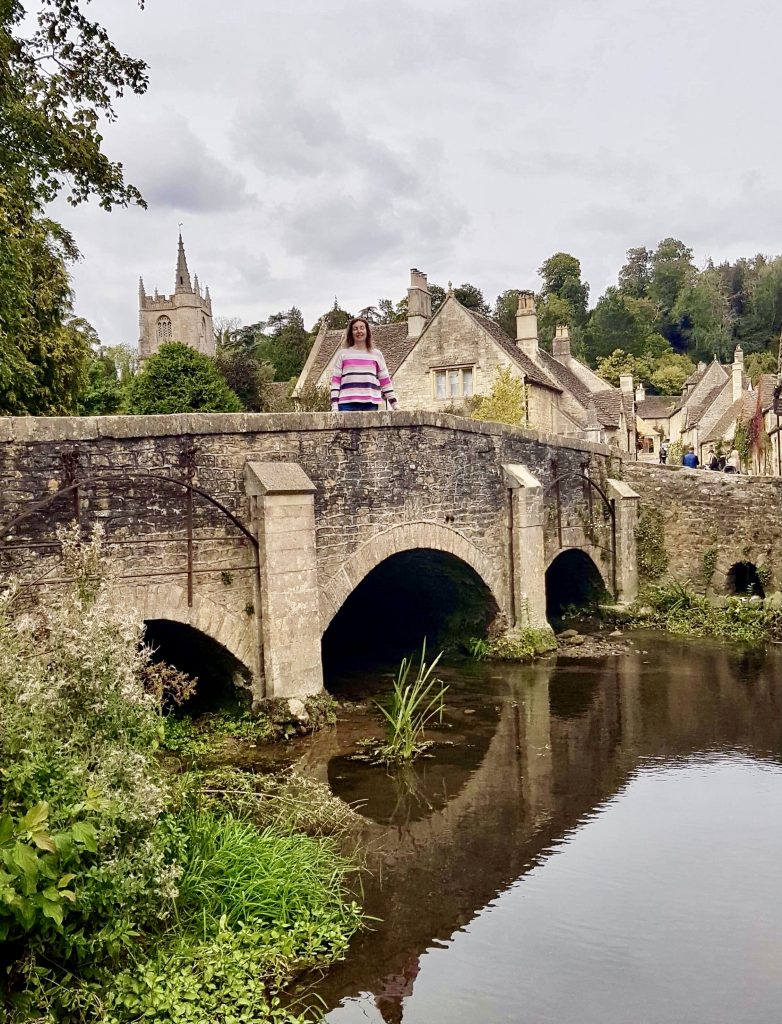 Packhorse bridge in Castle Combe