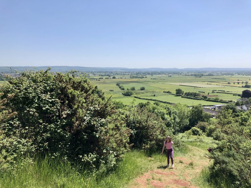 View from Cadbury Camp