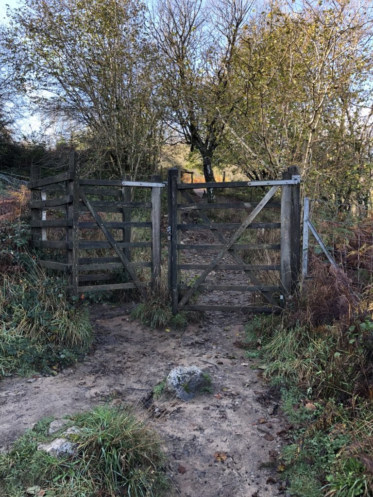 Gate at Cheddar Gorge
