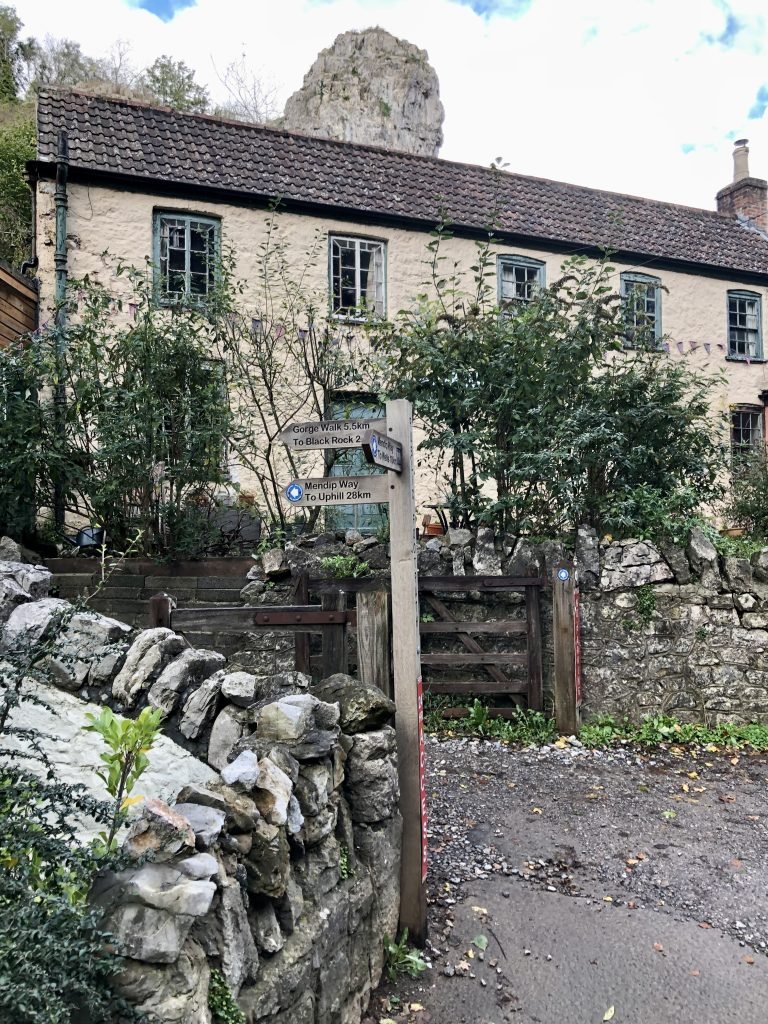 Start of Cheddar Gorge Clifftop Walk