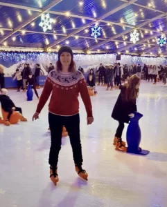 Ice Skating at Icescape, Weston super Mare