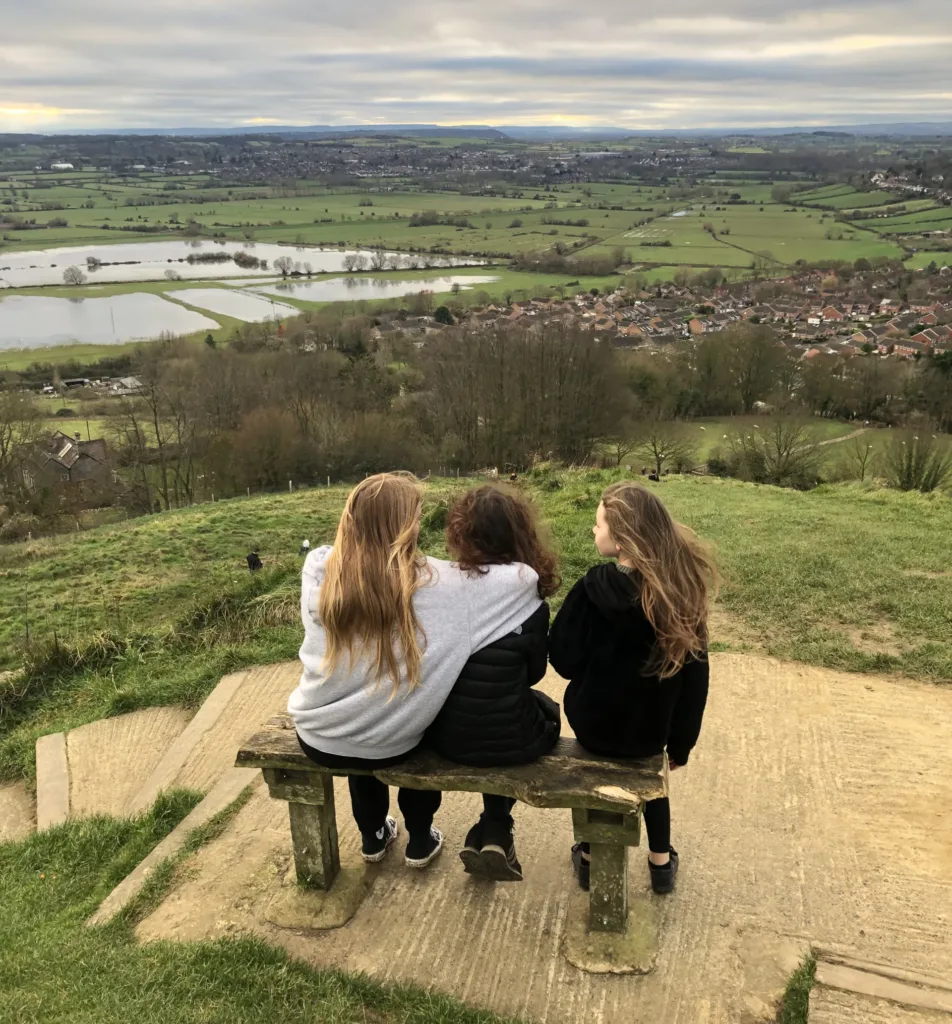 View from Glastonbury Tor