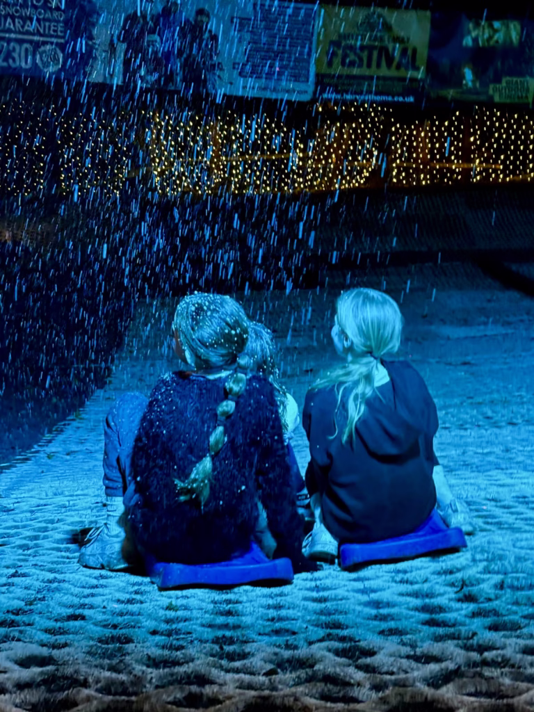 Twilight Tobogganing at mendip Outdoor Activity Centre