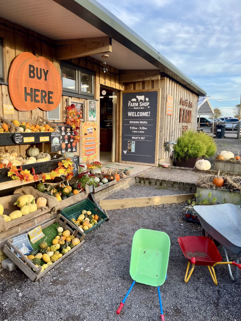 Noah's Ark Farm Shop, Wraxall, Somerset