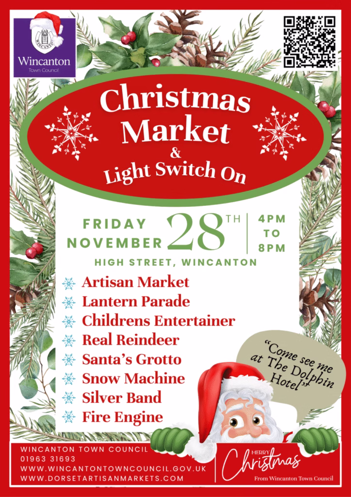 Wincanton Christmas Market and Light Switch-on 2025