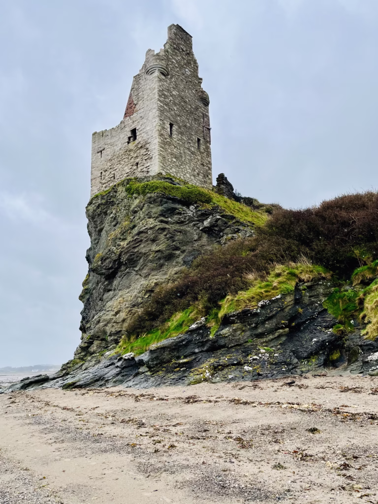 Greenan Castle near Ayr, Ayrshire