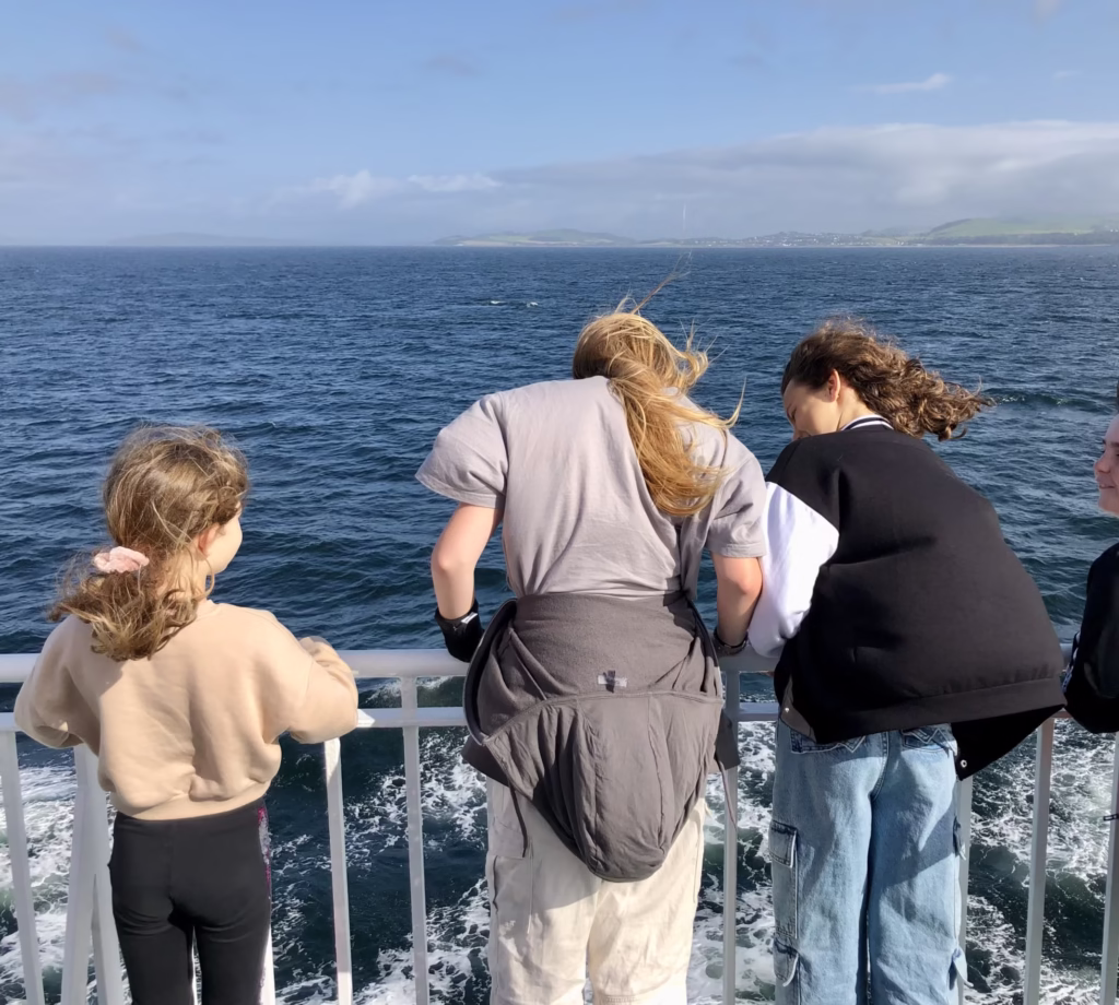 Calmac Ferry From Ardrossen to the Isle of Aaran