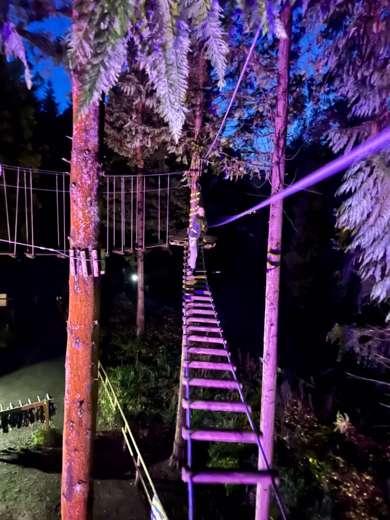 Go Ape Forest of Dean, Sundown Adventures