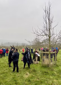 Wassail in Somerset at Tyntesfield National Trust