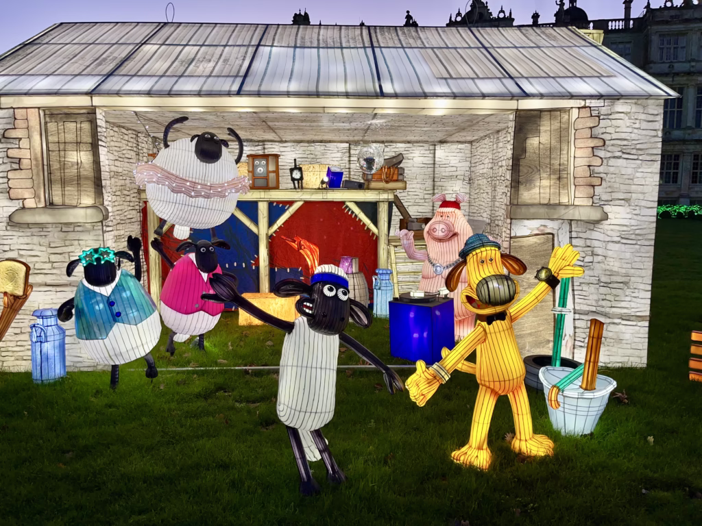 British Icon, Wallace and Gromit and Friends at Longleat's Festival of Light