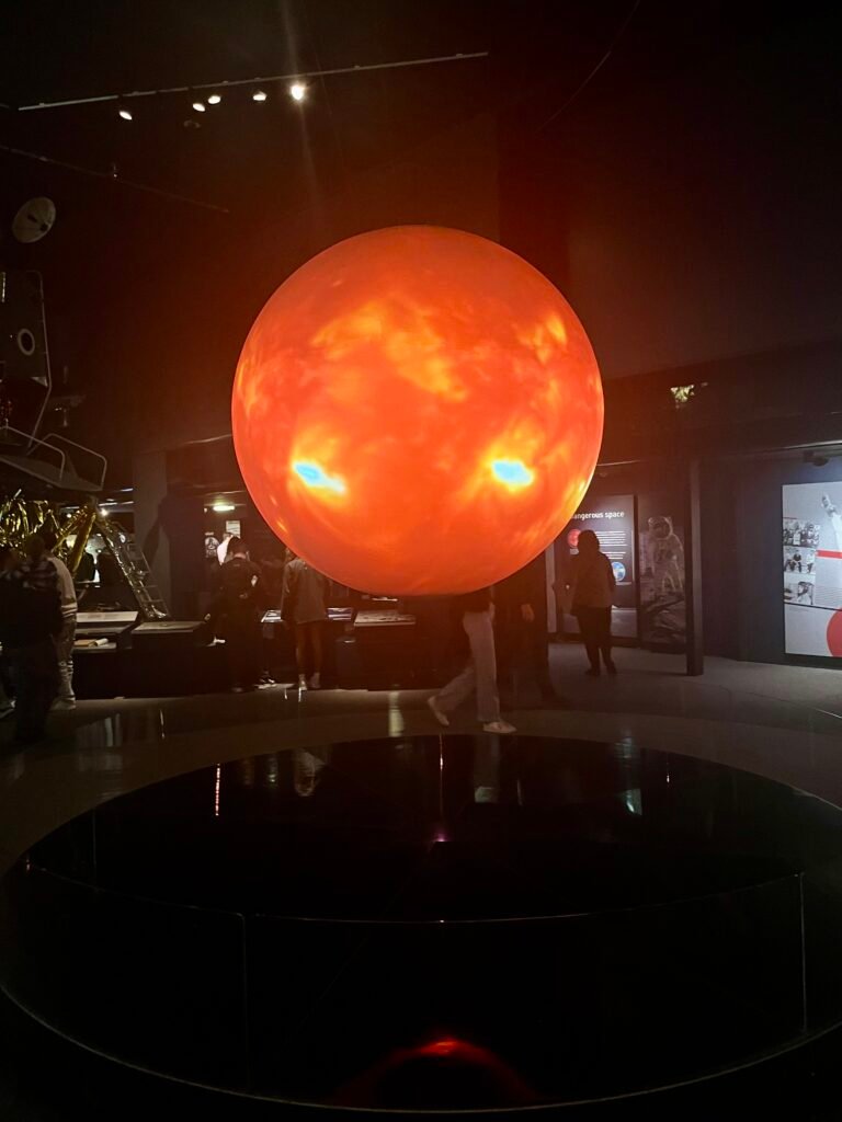 Exhibits at the Science Museum, Kensington, London