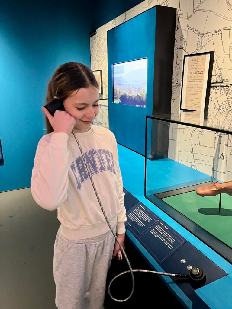 Interactive exhibits at Clarks Shoemakers Museum
