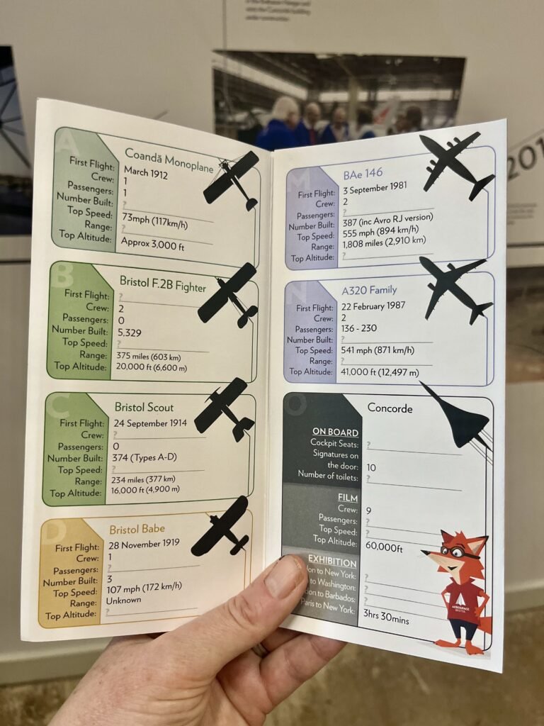 Children's Trail at Aerospace Bristol