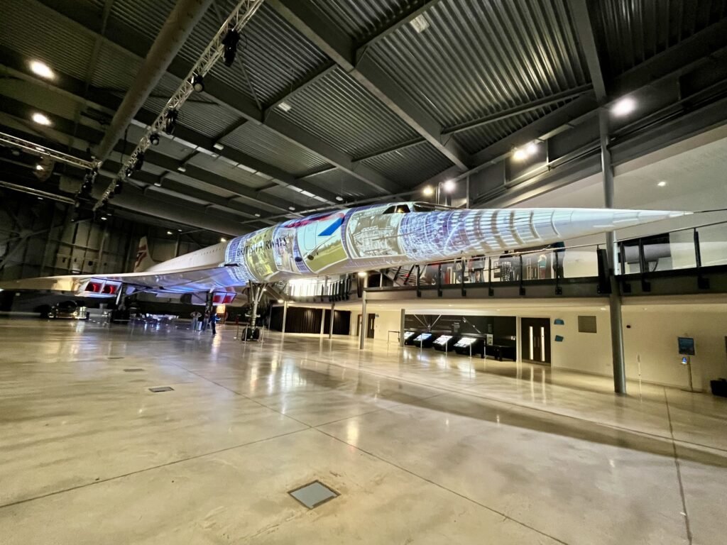 Concorde Alpha Foxtrot at Bristol Aerospace Museum