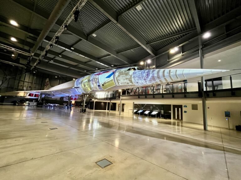Concorde Alpha Foxtrot at Bristol Aerospace Museum
