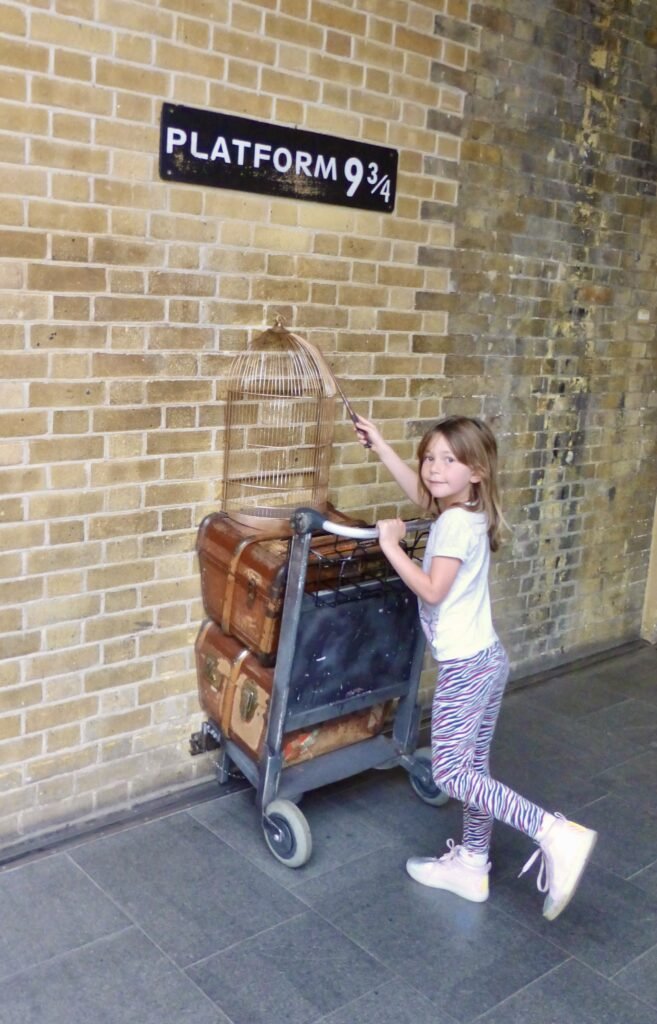 Platform 9¾ at Kings Cross Station, London