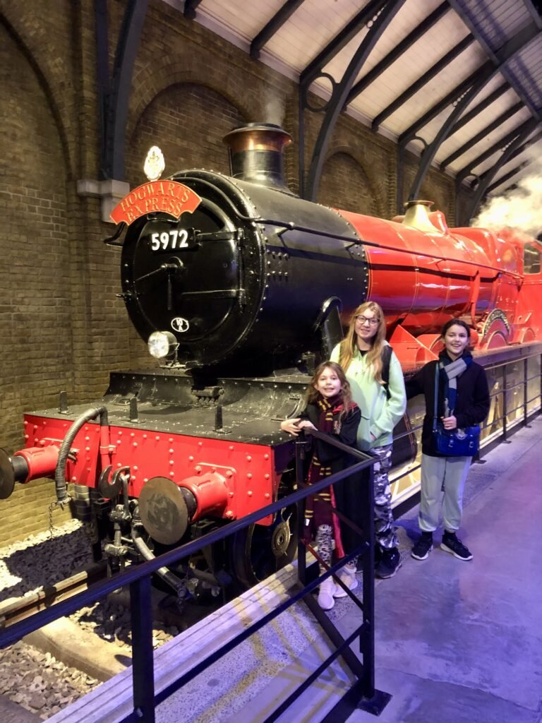 Platform 9 3/4 at Harry Potter Studio Tour London