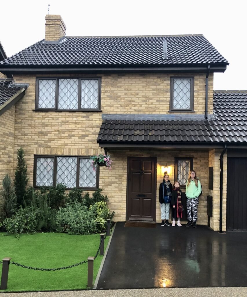 Privet Drive set with the Dursley house at the Harry Potter Studio Tour London