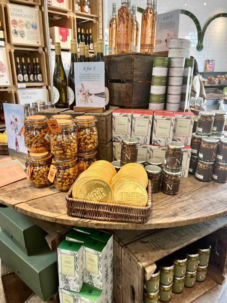 Farm shop at the Newt in Somerset