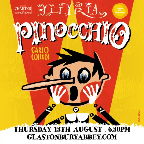 Pinocchio Theatre Show at Glastonbury Abbey