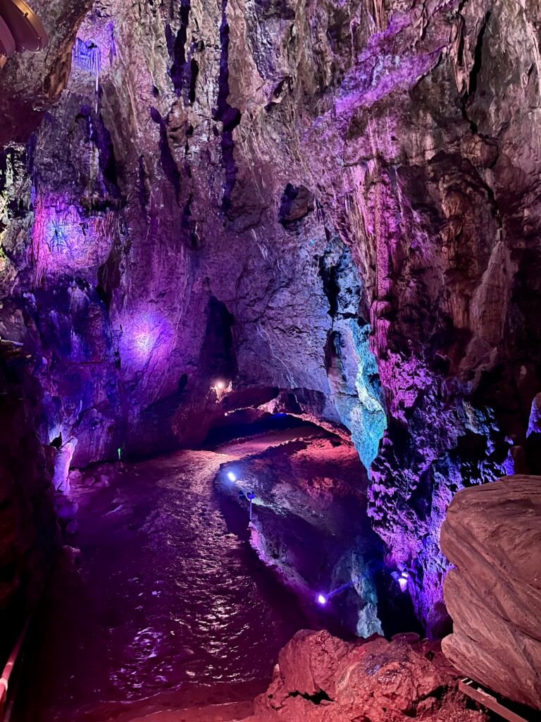 Wookey Hole Caves in Somerset