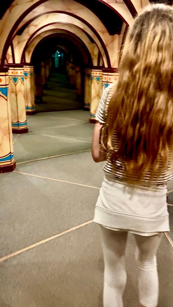 Mirror maze at Wookey Hole