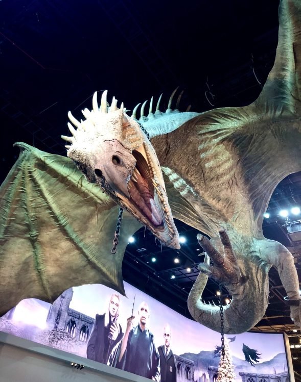 Entrance lobby to the Harry Potter Studio Tour London