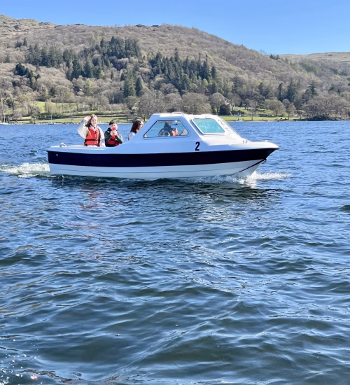 Boating on Lake Windermere